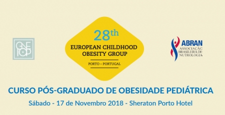 Curso Pós-Graduado de Obesidade Pediátrica chega ao Porto em novembro